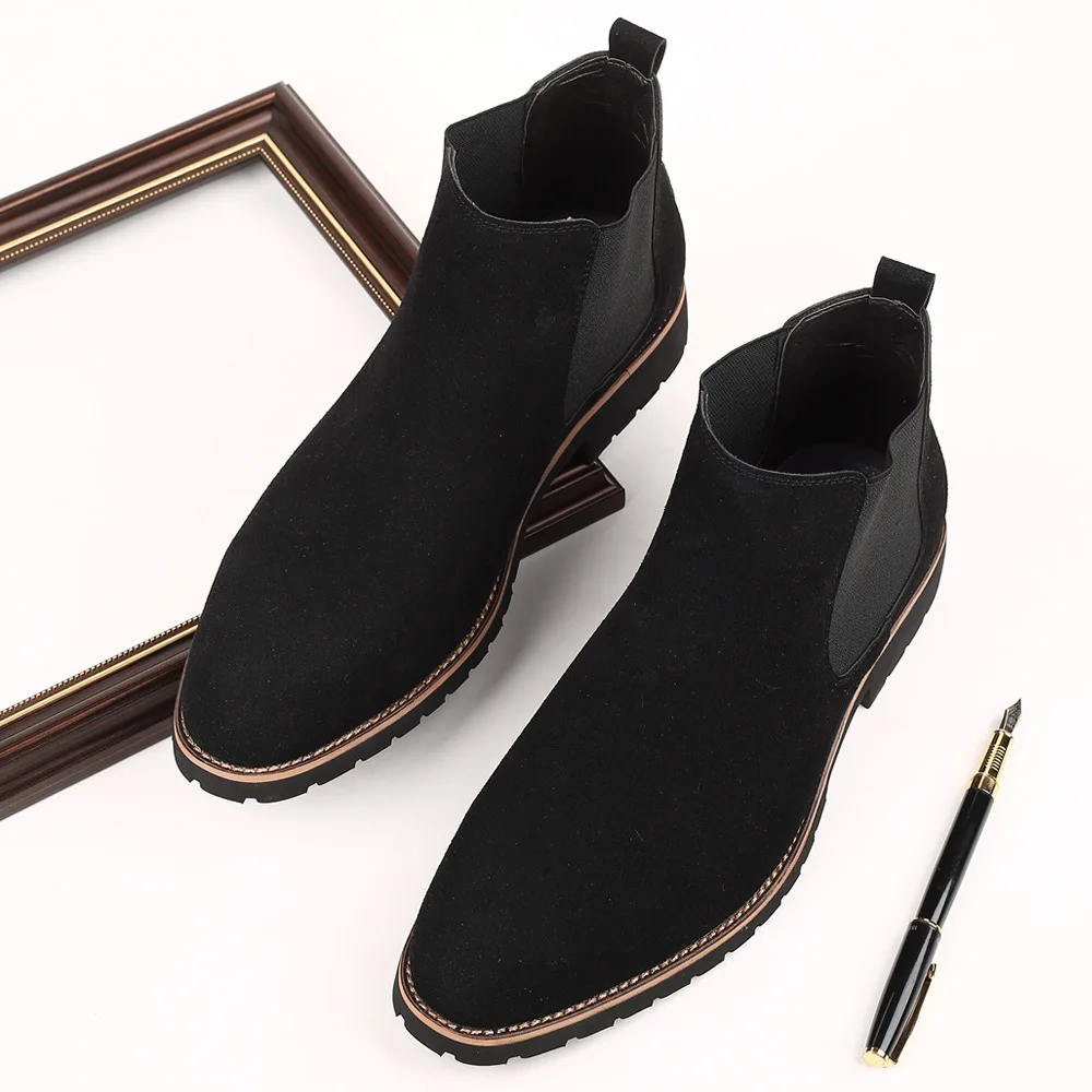 Men Ankle Boots British Style  - Fashion Men'S Boots review and price