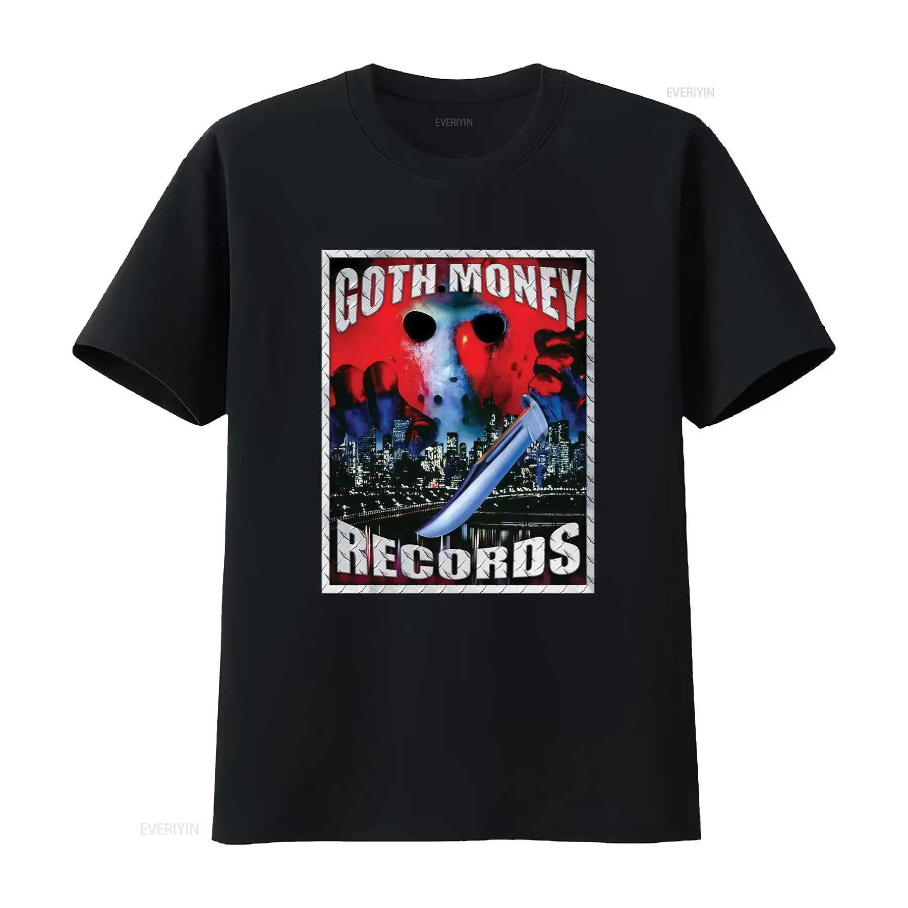 Goth Money Records Jason Logo  - Mens Fashion Black Shirt review and price