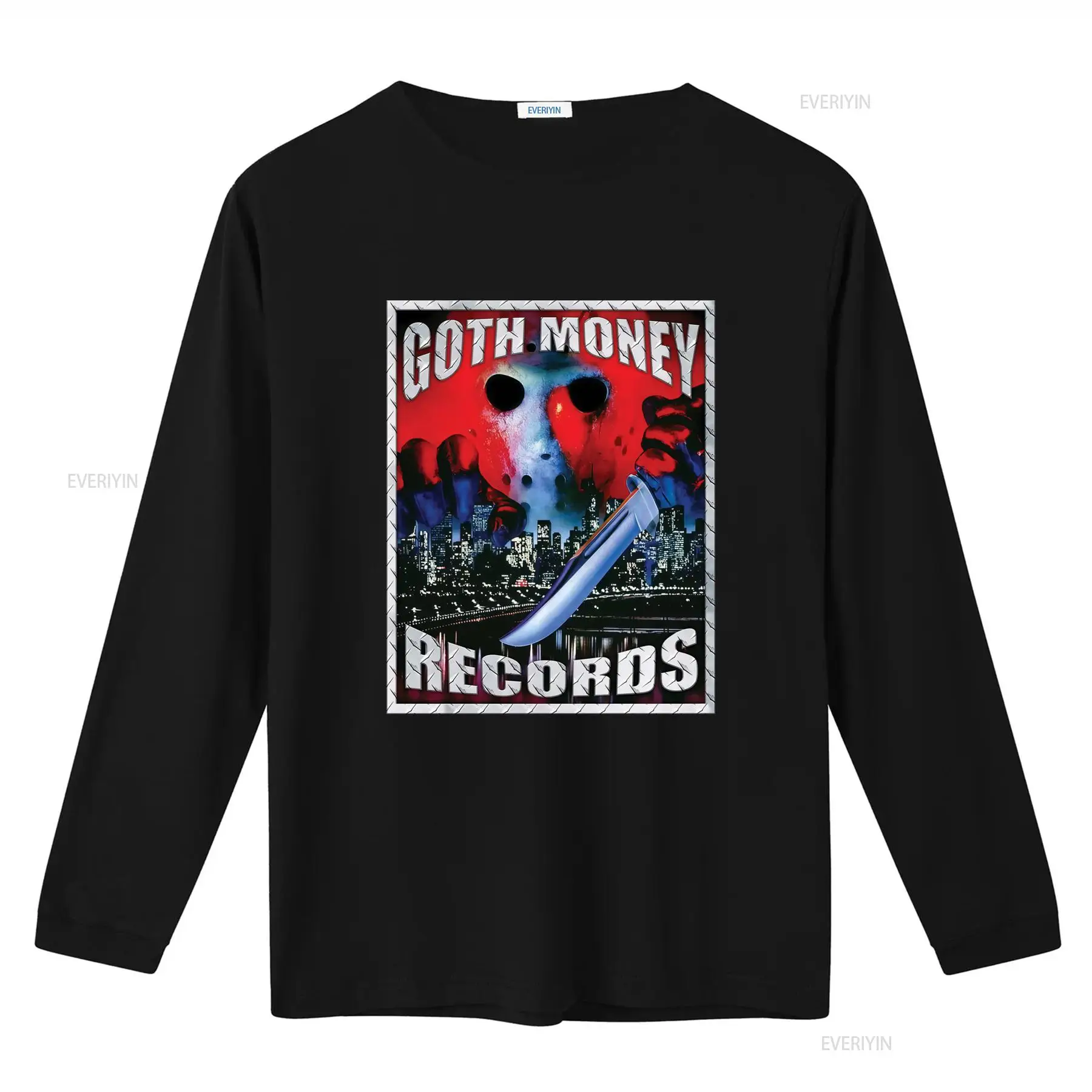 Goth Money Records Jason Logo  - Mens Fashion Black Shirt review and price