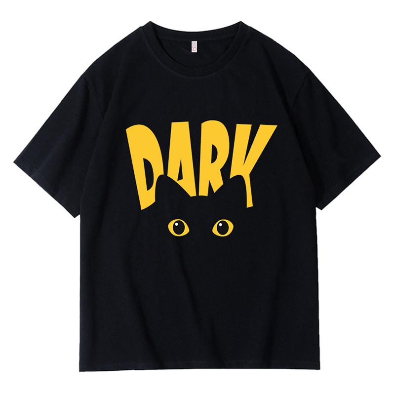 Summer Plus Size T-Shirt for M - Mens Fashion Black Shirt review and price