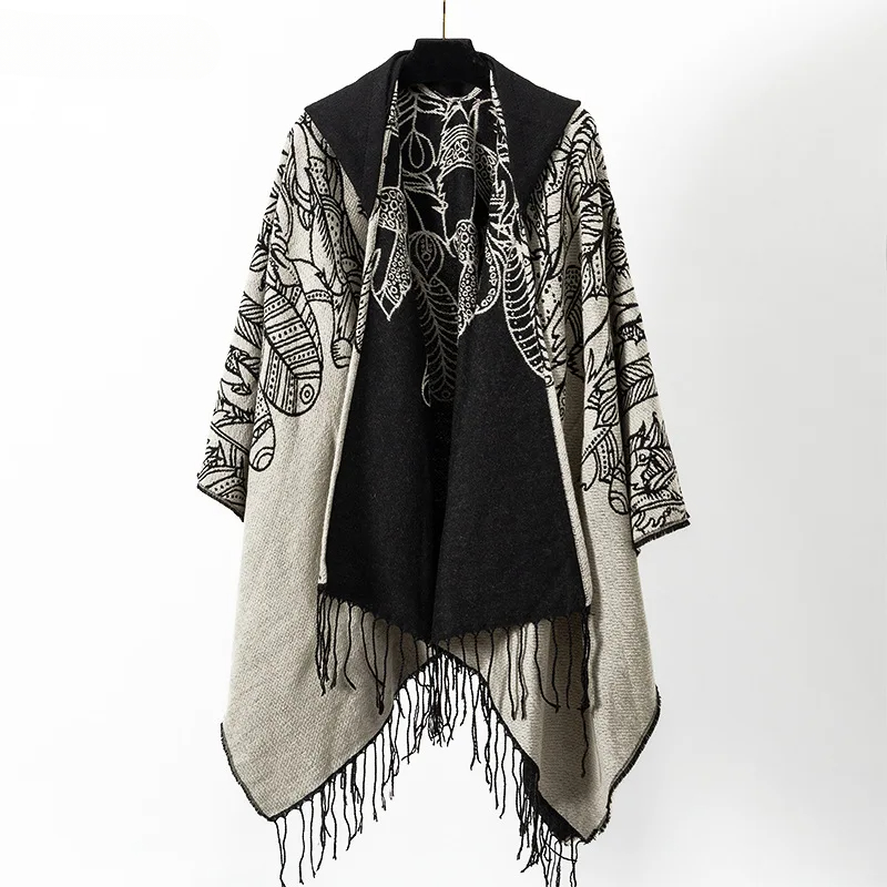 Vintage Tassel Cape Coat Fring - Mens Fashion Poncho review and price