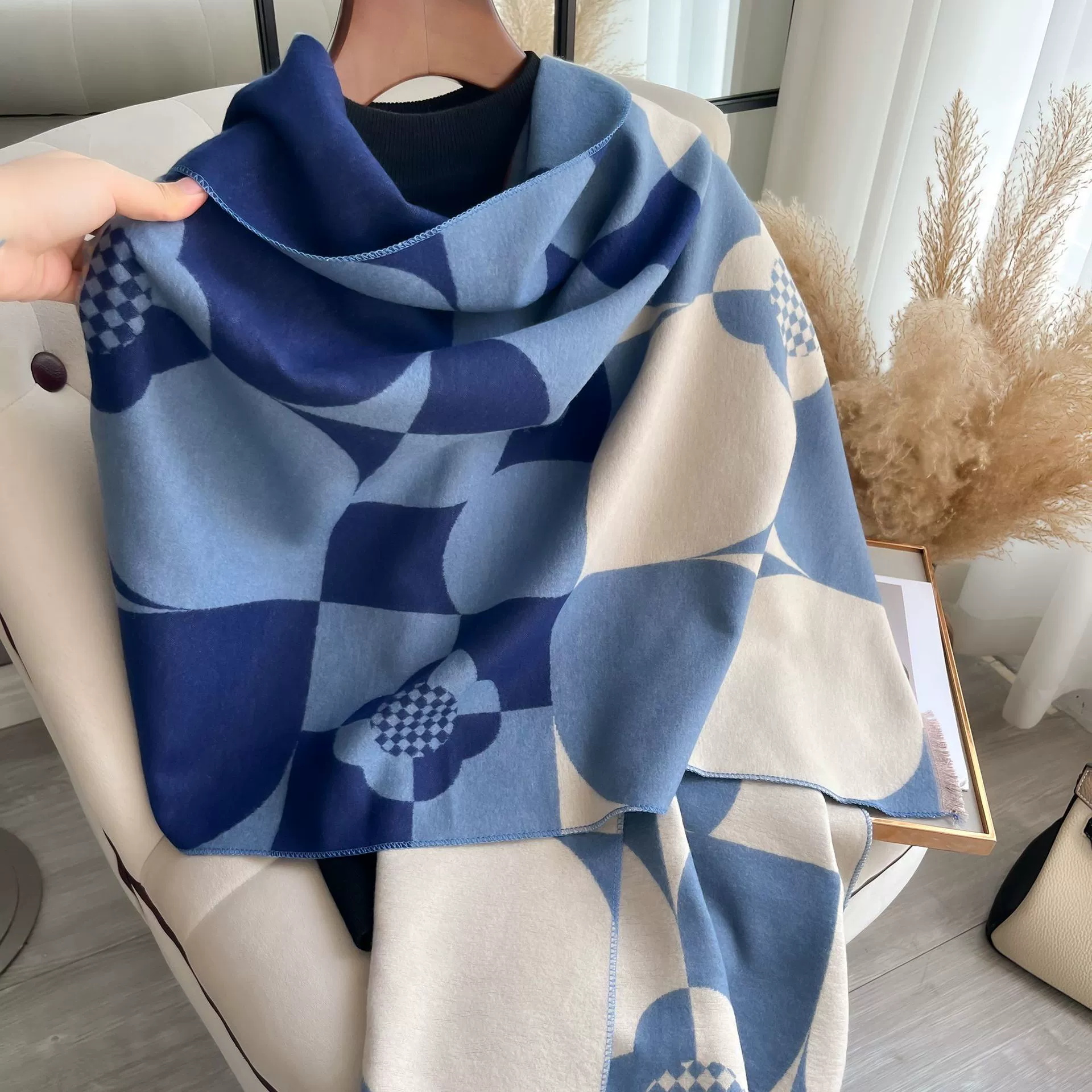 New Women Men Thick Warm Scarv - Mens Fashion Poncho review and price