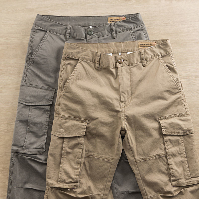 Y2k Men's Cargo Pants Outdoor  - Men Fashion Korean Style review and price