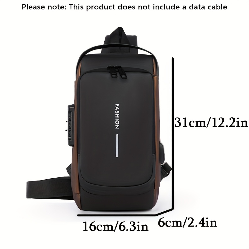 Waterproof Anti-Theft Backpack - Crossbody Bag Men review and price