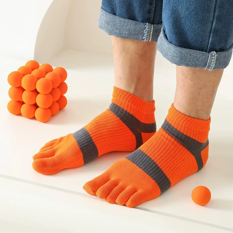 1/5 Pairs Mans Five Finger Ank - Socks Ankle Men review and price