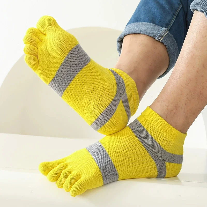 1/5 Pairs Mans Five Finger Ank - Socks Ankle Men review and price