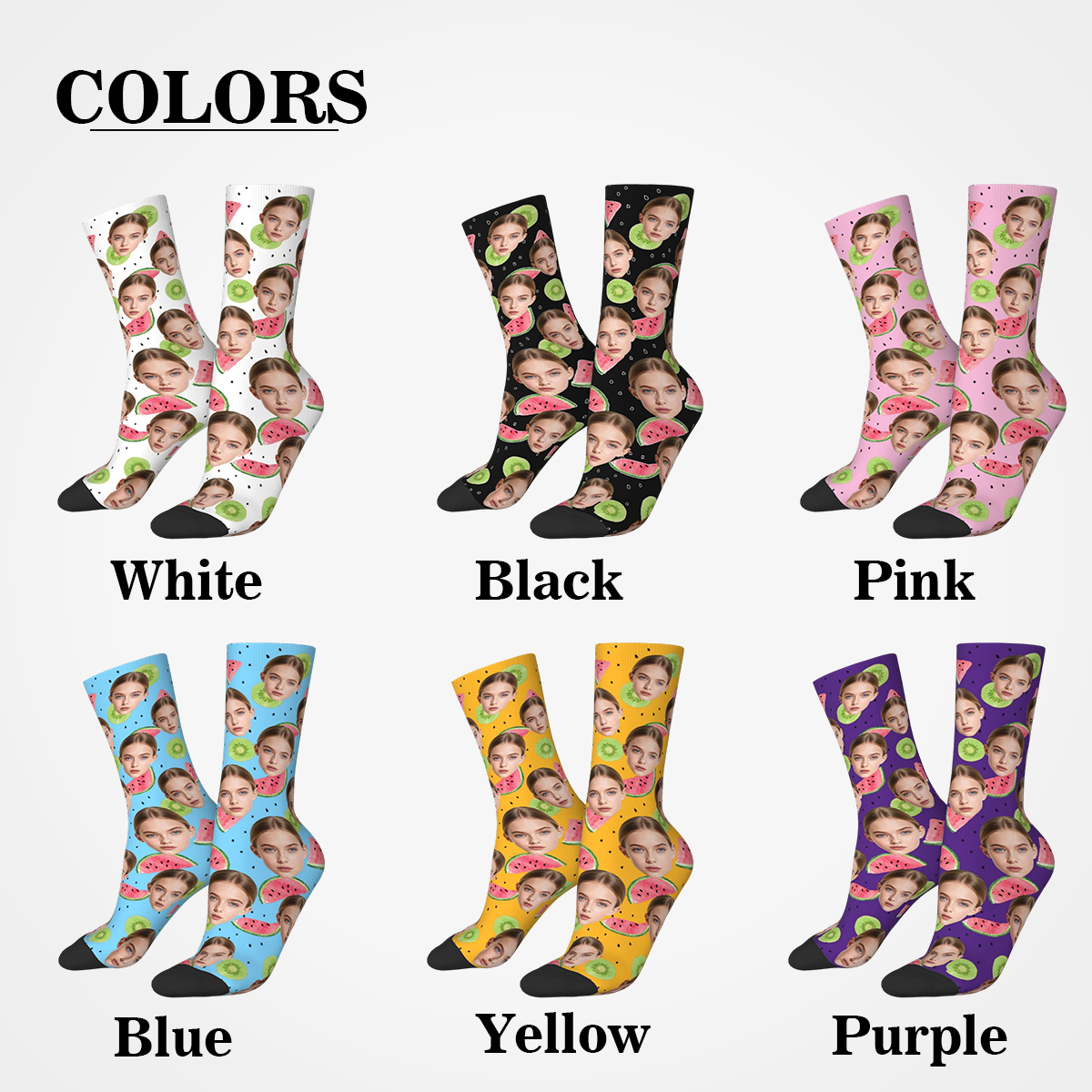 Customized avatar short socks  - Socks Ankle Men review and price