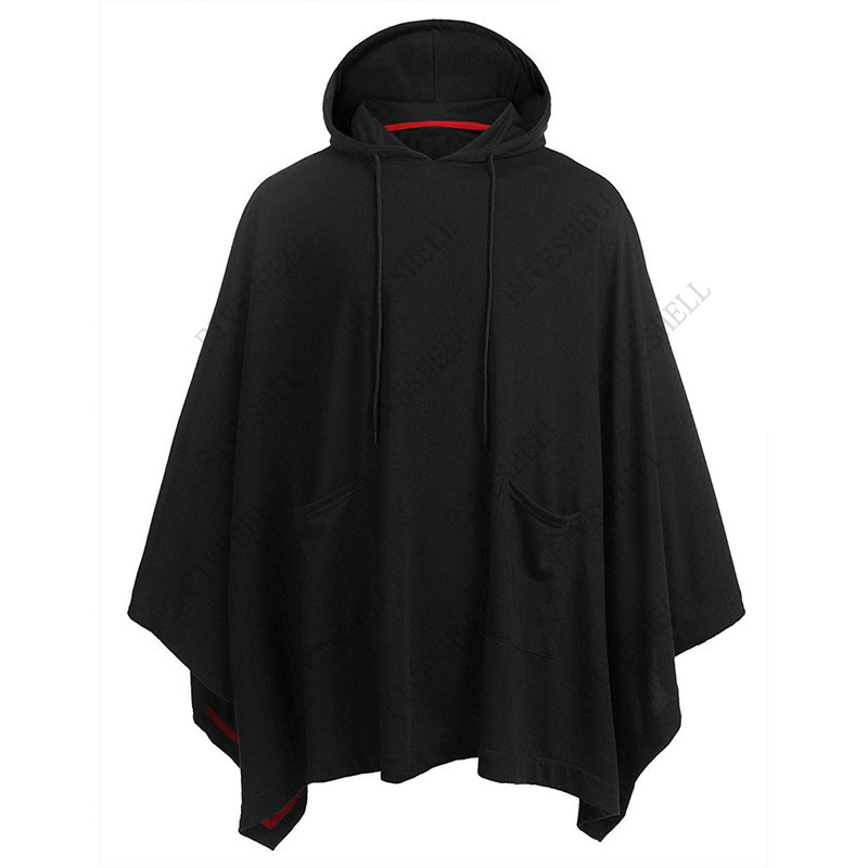 Unisex Casual Hooded Poncho Ca - Mens Fashion Poncho review and price
