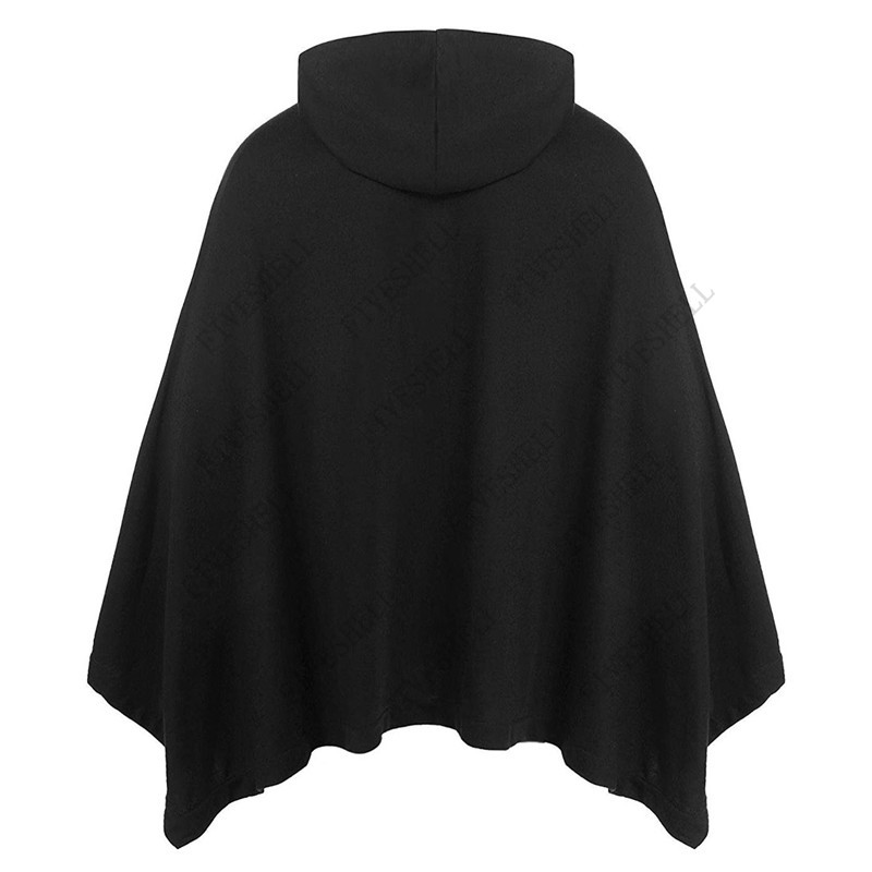 Unisex Casual Hooded Poncho Ca - Mens Fashion Poncho review and price