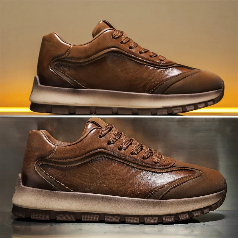 Luxury Men's Sneakers All Seas - Men Fashion Korean Style review and price