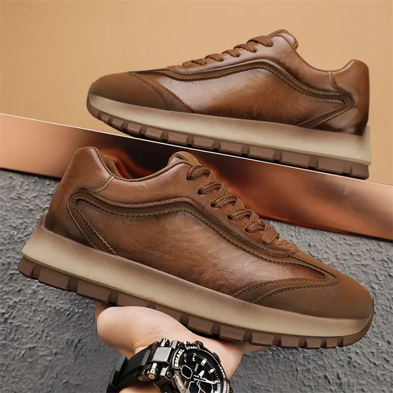 Luxury Men's Sneakers All Seas - Men Fashion Korean Style review and price