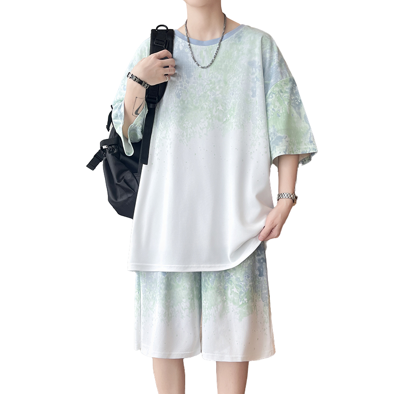 【Top 5-Point Pants】Men's T-Shi - Mens Fashion Suits review and price