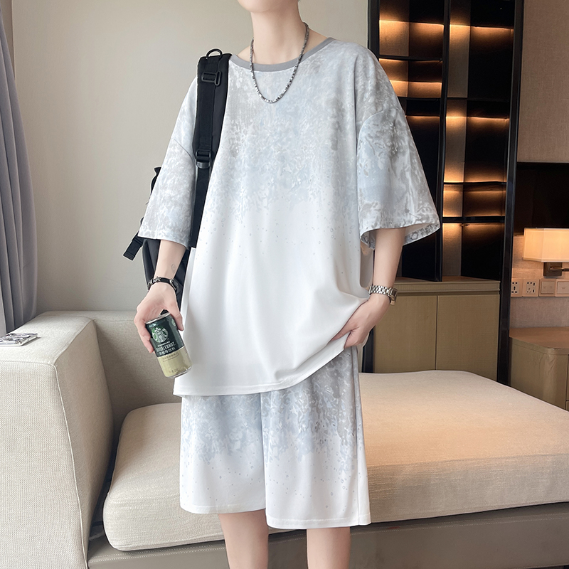 【Top 5-Point Pants】Men's T-Shi - Mens Fashion Suits review and price