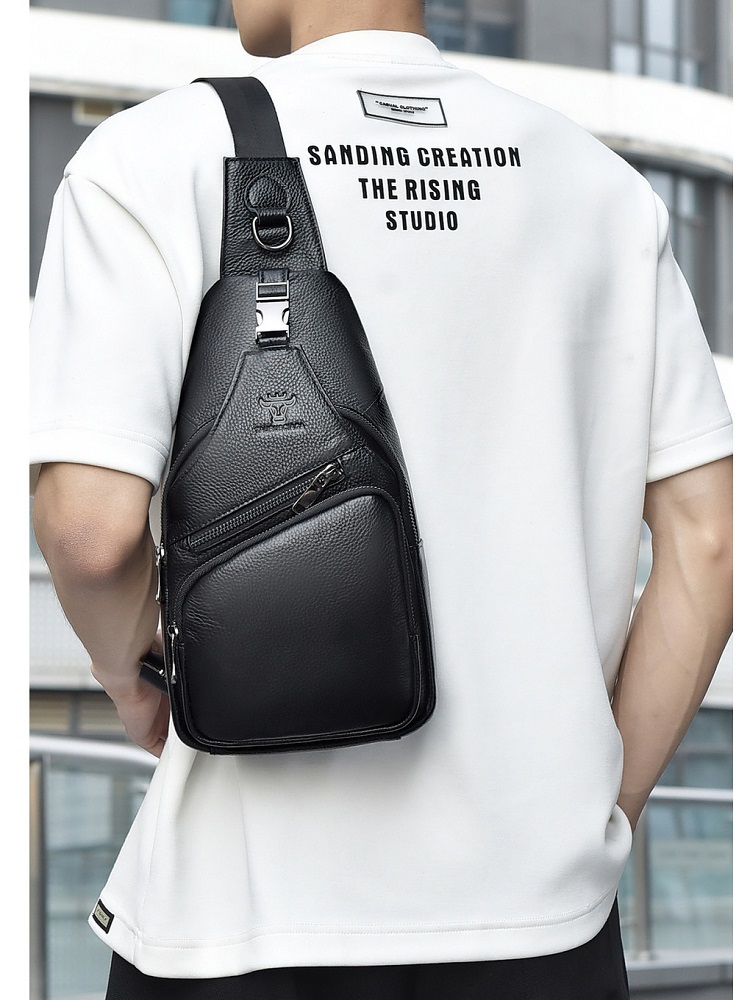 2026 Genuine leather Men's che - Men Fashion Korean Style review and price