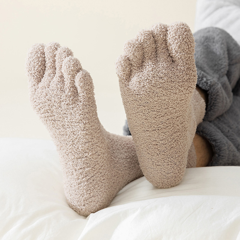 1/5 Pairs Mans Thermal Toe Soc - Socks Ankle Men review and price